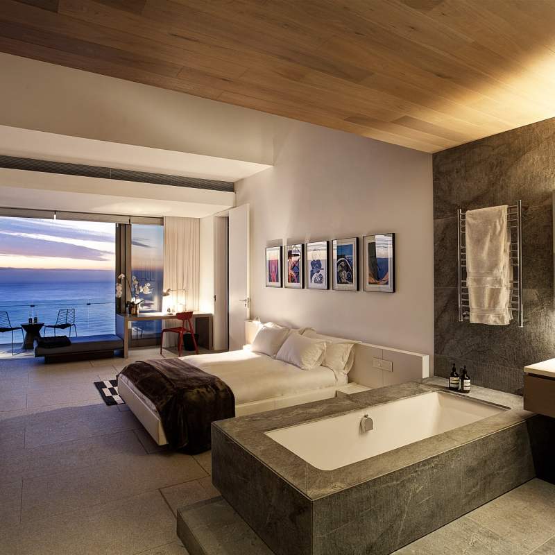 Bedroom at Beyond private residence  