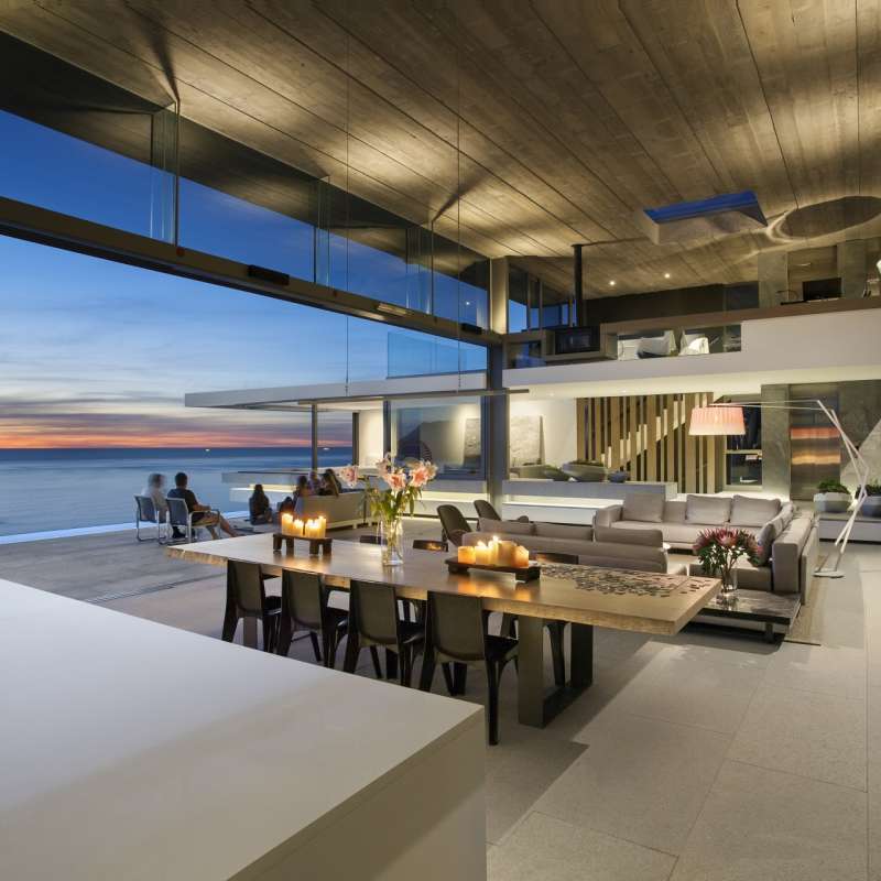 Dining area at Beyond private residence  