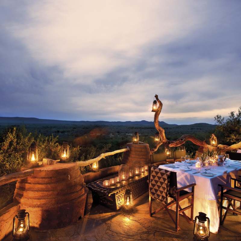 Lodge deck 