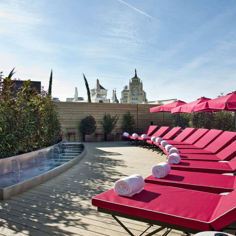 Roof terrace - The Principal Madrid Hotel
