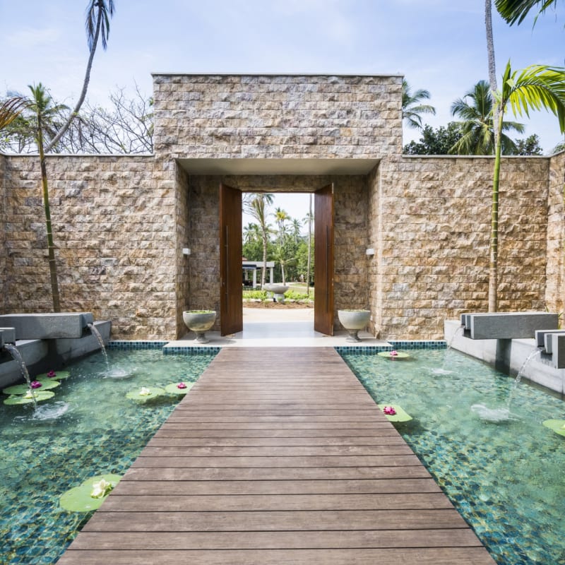 Spa Entrance - Anantara Peace Haven Tangalle Resort