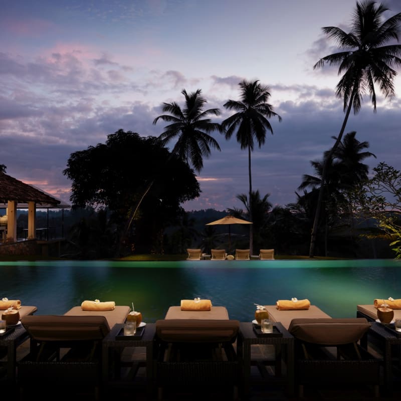 Swimming pool by night - Kahanda Kanda