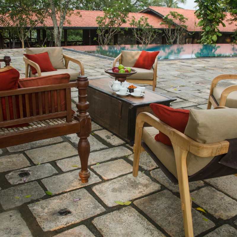 Pool Area - Stone House