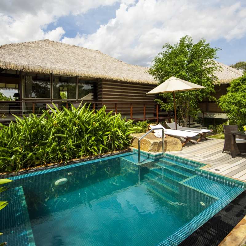 Private Pool of Ulagalla Villas 