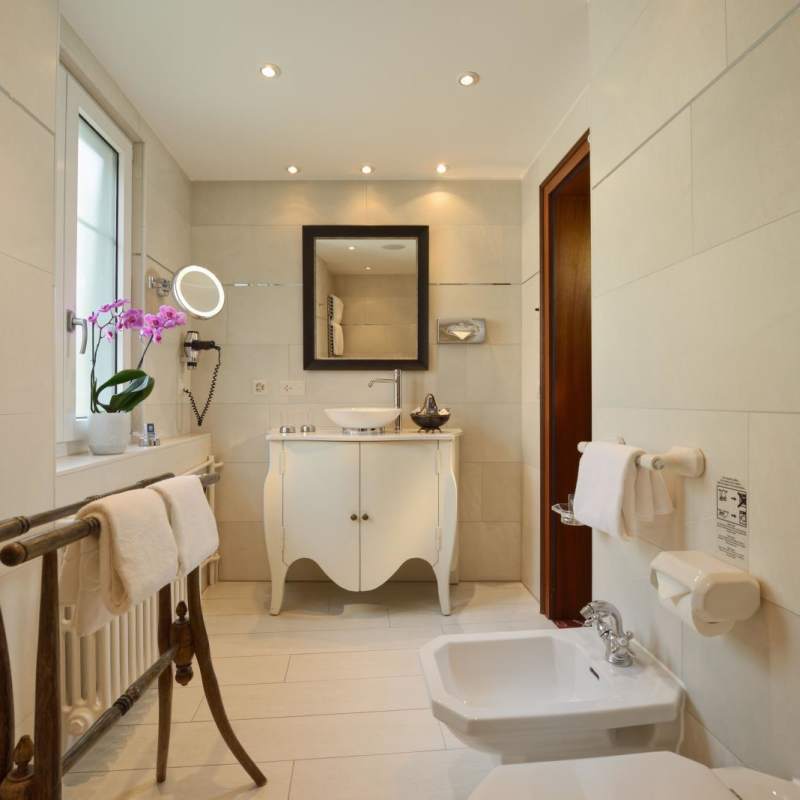 Enzian Superior Double bathroom - Monte Rosa