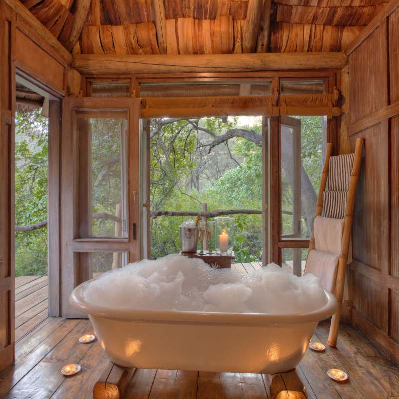Bathroom - Lake Manyara Tree Lodge