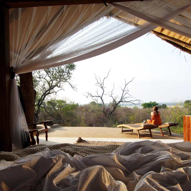 View from a cottage - Kiba Point