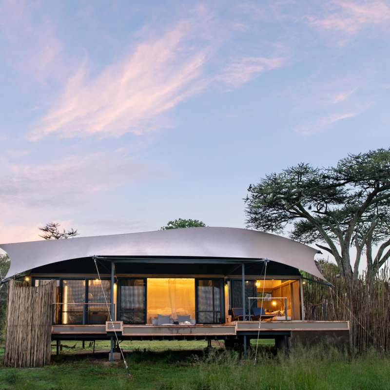 Nanyukie tent exterior 
