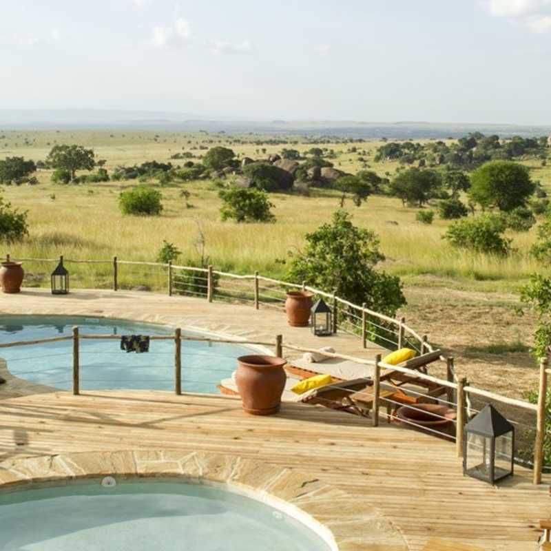 Pool deck - Mkombe's House at Lamai