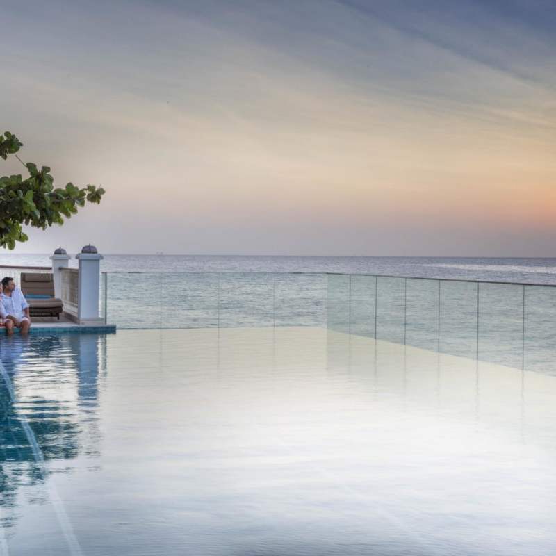 Infinity swimming pool  - Park Hyatt Zanzibar