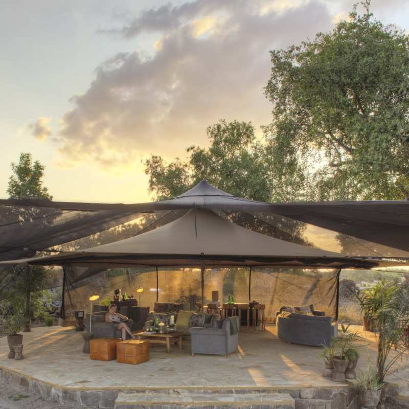 Lounge and bar - Roho ya Selous 