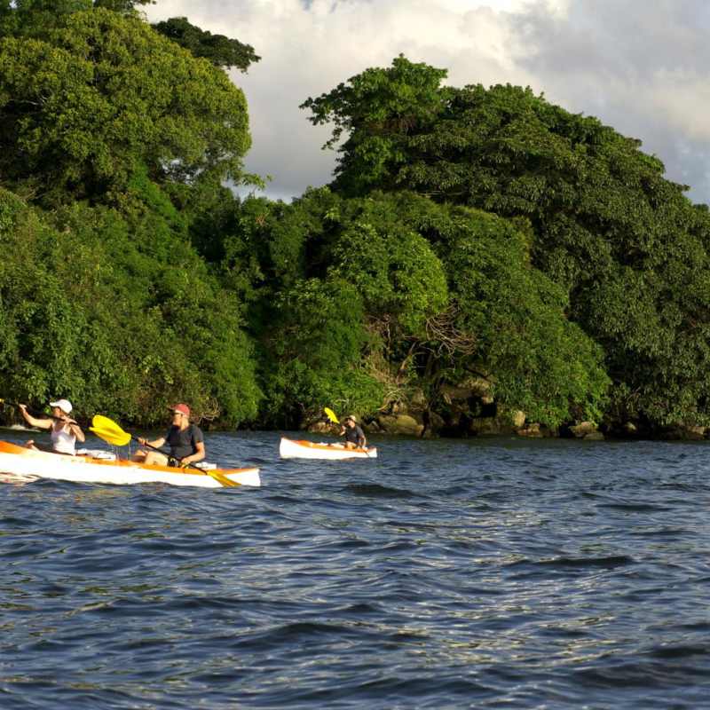Canoeing - Rubondo Island Lodge