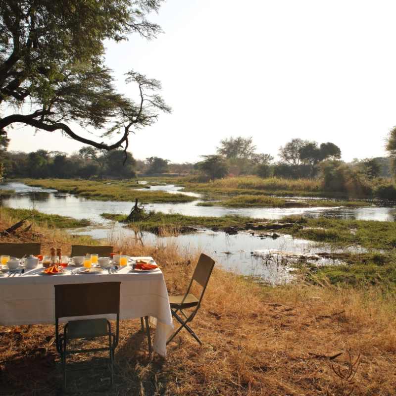 Bush Breakfast at Jongomero 