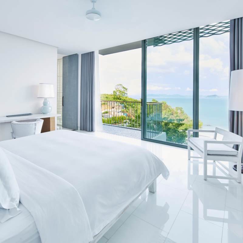 COMO Suite Bedroom - COMO Point Yamu