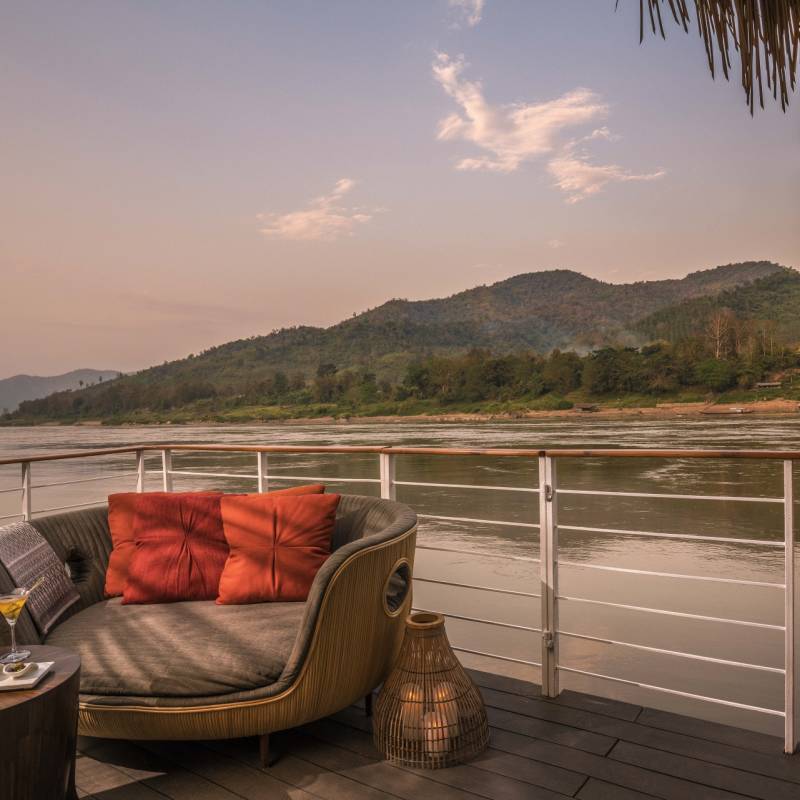 Deck on Gypsy River Cruise 