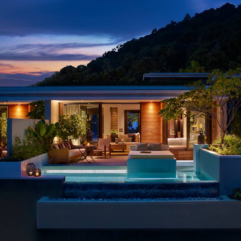 Ocean View Pool Pavilion - Rosewood Phuket 