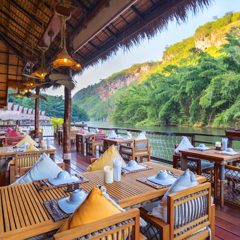 Restaurant - Floathouse Kanchanaburi