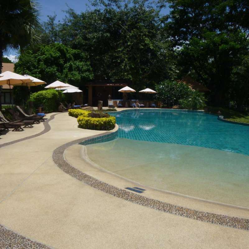 Pool Area - The Legend Chiang Rai