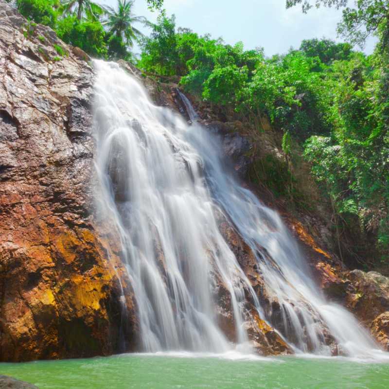 Waterfall in Koh Samui