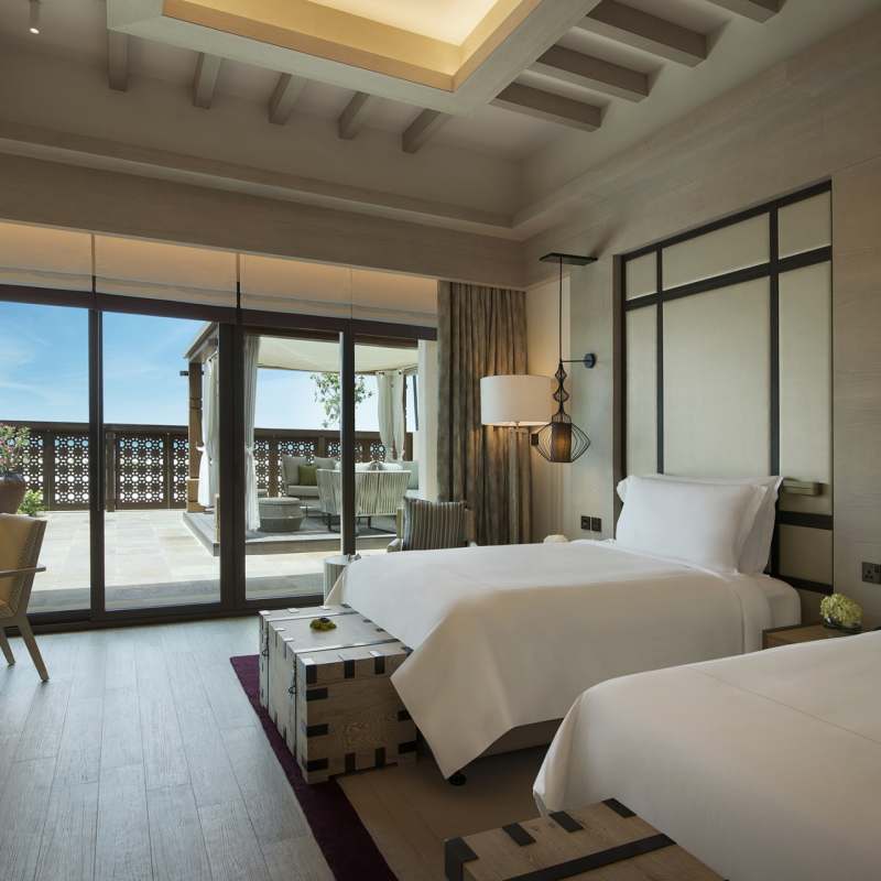 Two-Bedroom Beachfront Villa Second Bedroom 