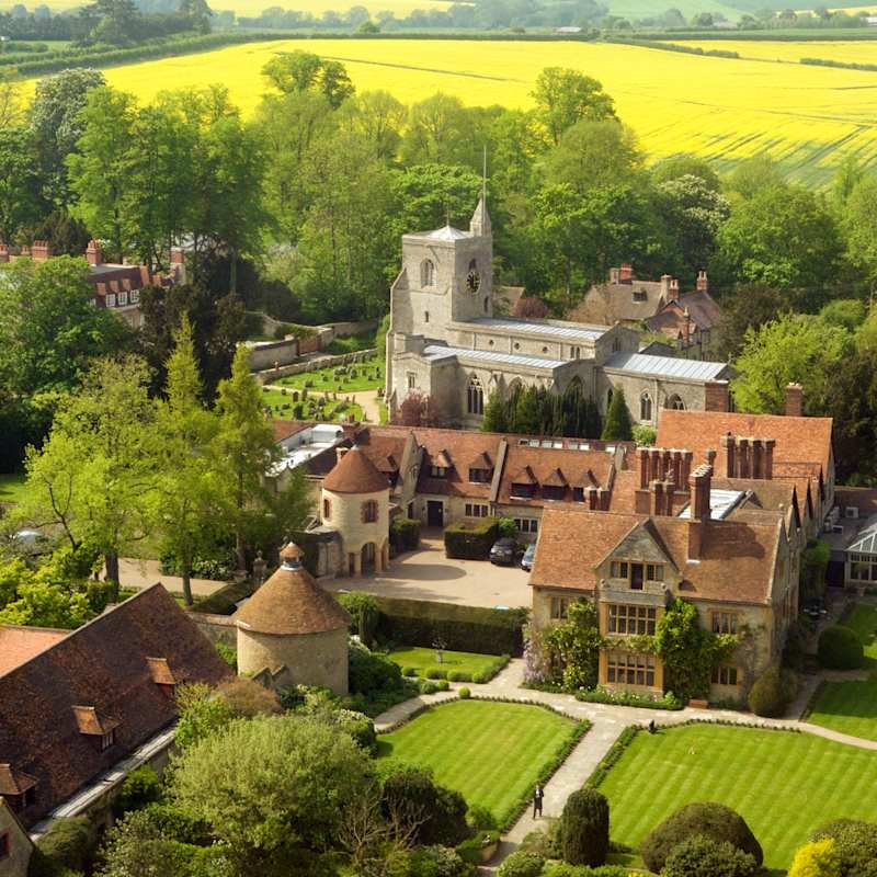 Aerial view - Belmond Le Manoir aux Quat'Saisons