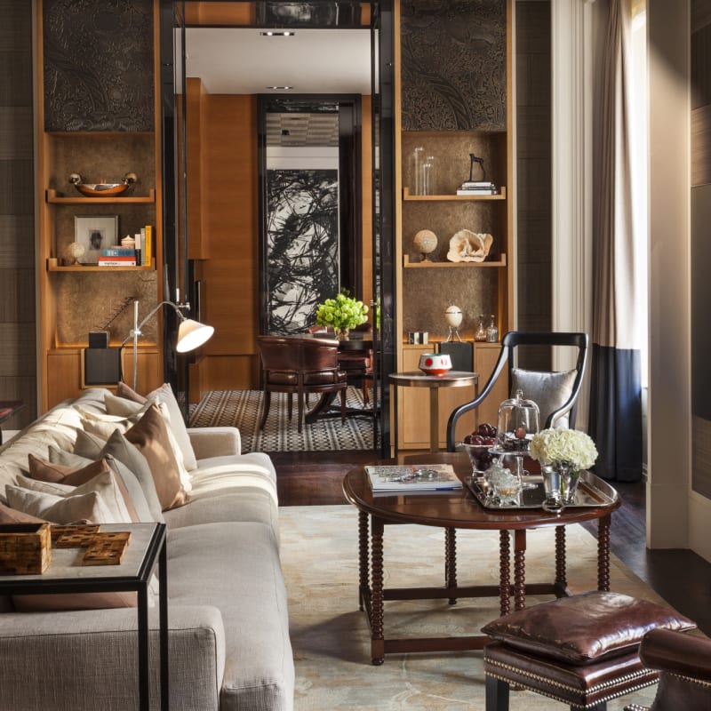 Manor House Living Area - Rosewood London