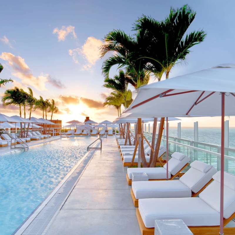 Rooftop Pool - 1 Hotel South Beach