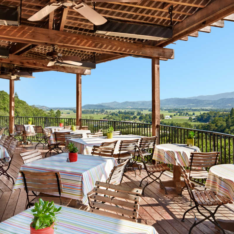Bistro Terrace View - Auberge du Soleil