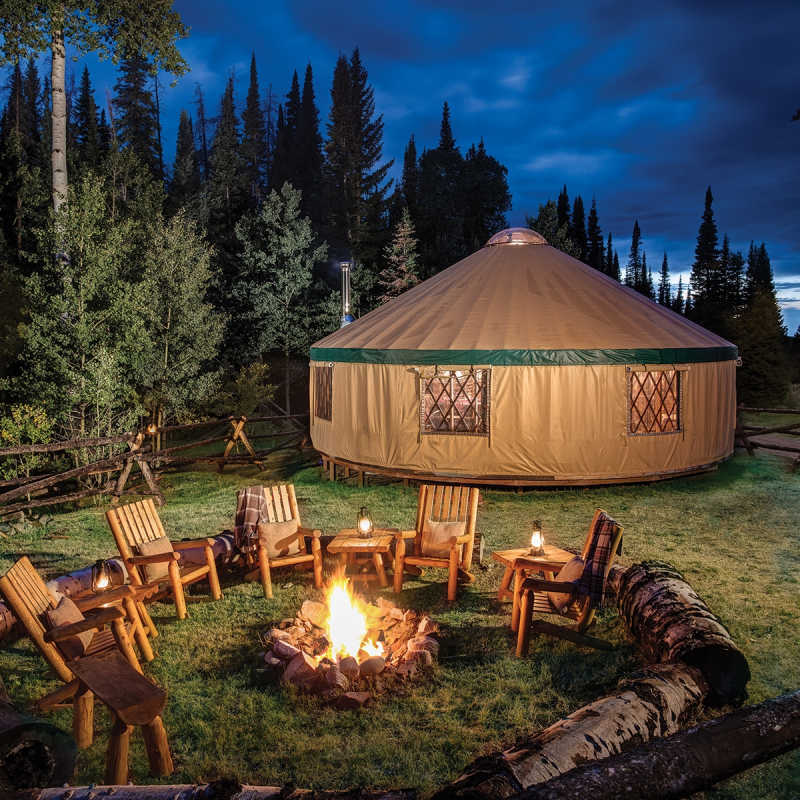 Campfire  - Brush Creek Ranch