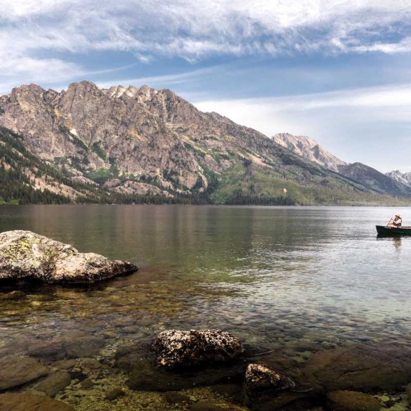 Boating near Four Seasons Jackson Hole 