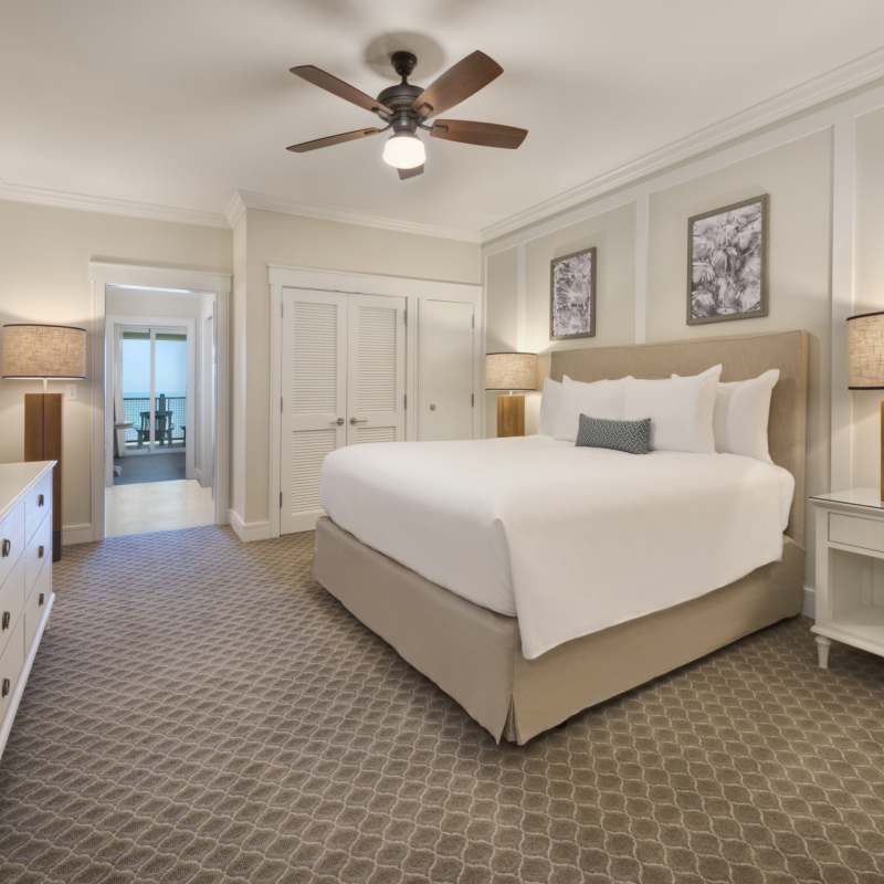King Bedroom - Jekyll Ocean Club