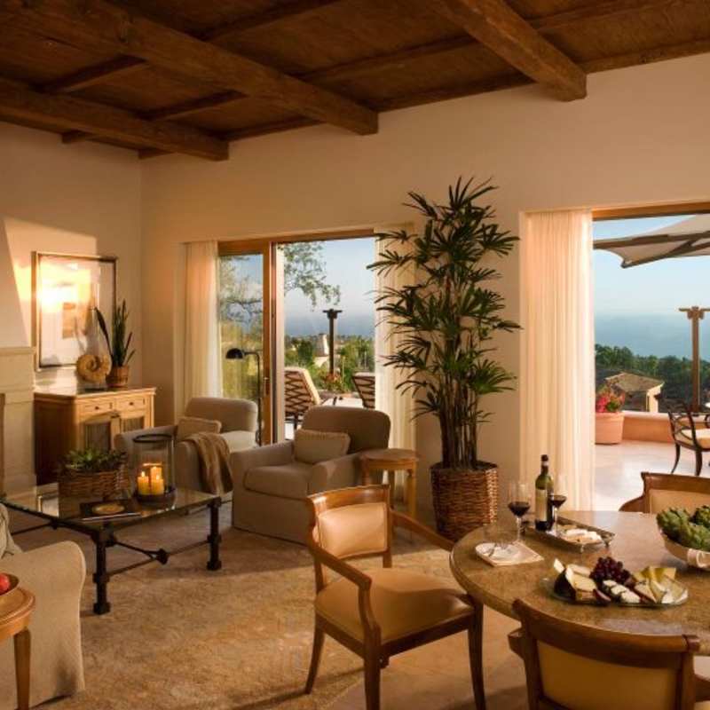 Villa Living Room - Resort at Pelican Hill
