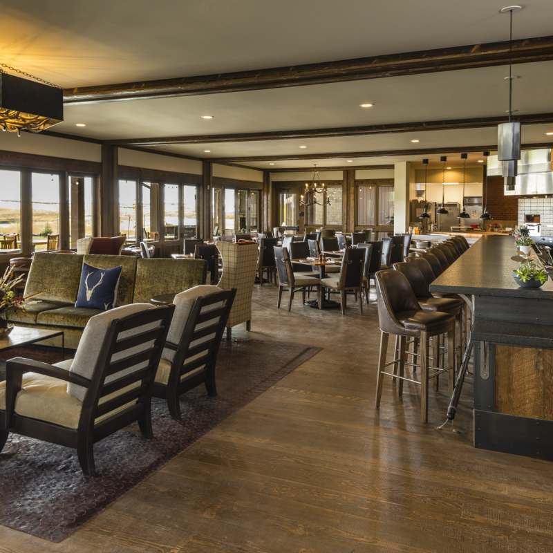 Fireside Room - Sage Lodge 