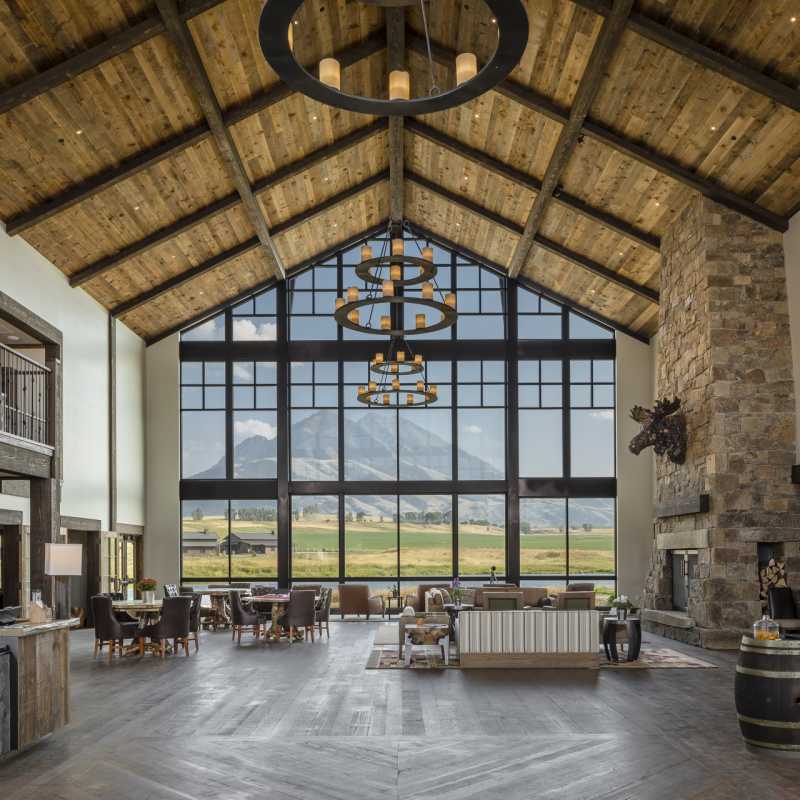 Main Lodge Lobby - Sage Lodge 