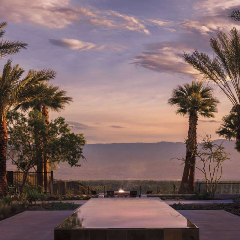 Sunset - Ritz Carlton Rancho Mirage 