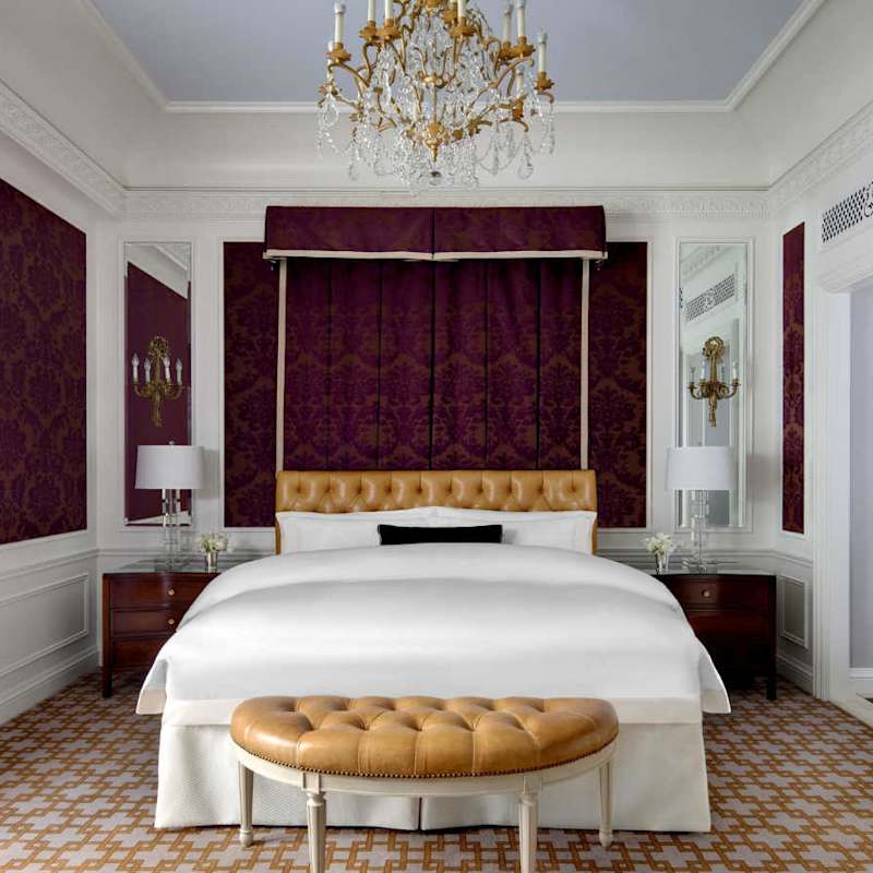 Deluxe Suite Bedroom - St Regis New York