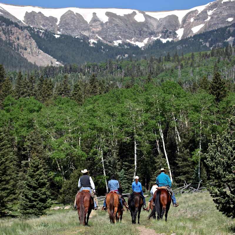 Horse Riding at Vermejo