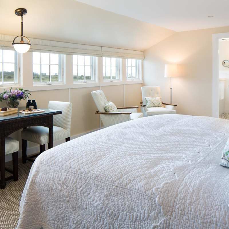 Pondview deluxe room - Weekapaug Inn