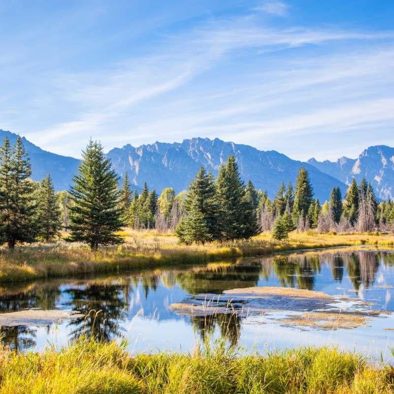 Jackson Hole Scenery - Jackson Hole and Montana 