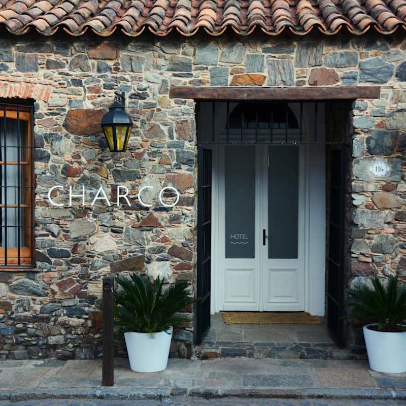 Original Portuguese buildings  - Charco Hotel