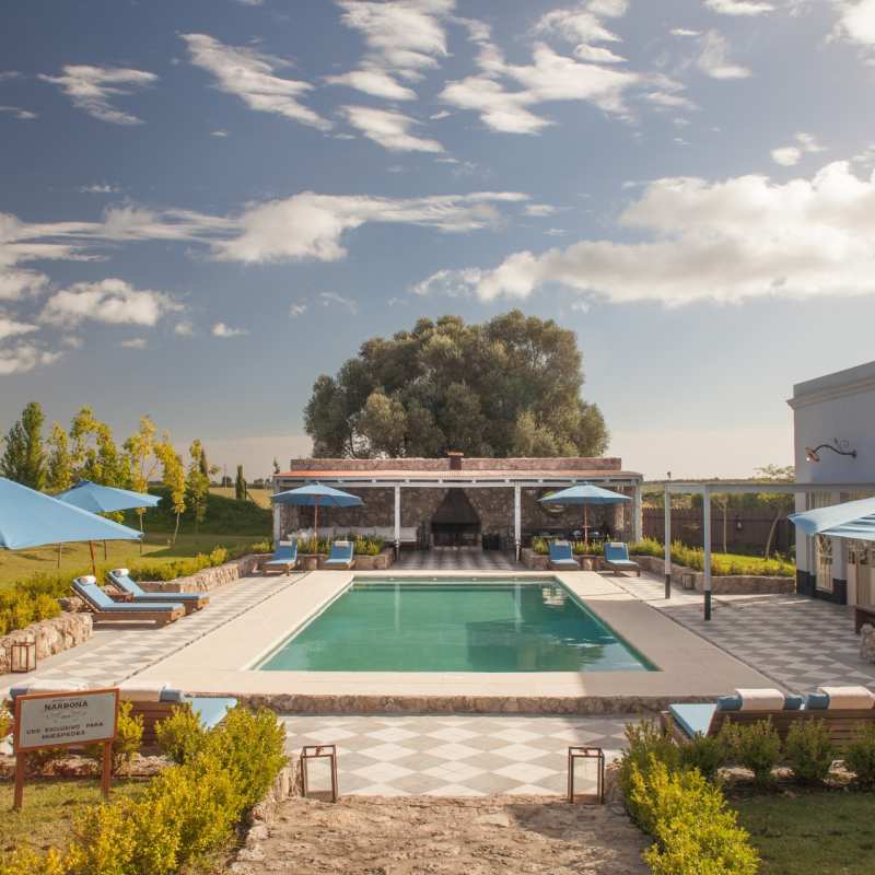 Pool and garden - Finca Narbona