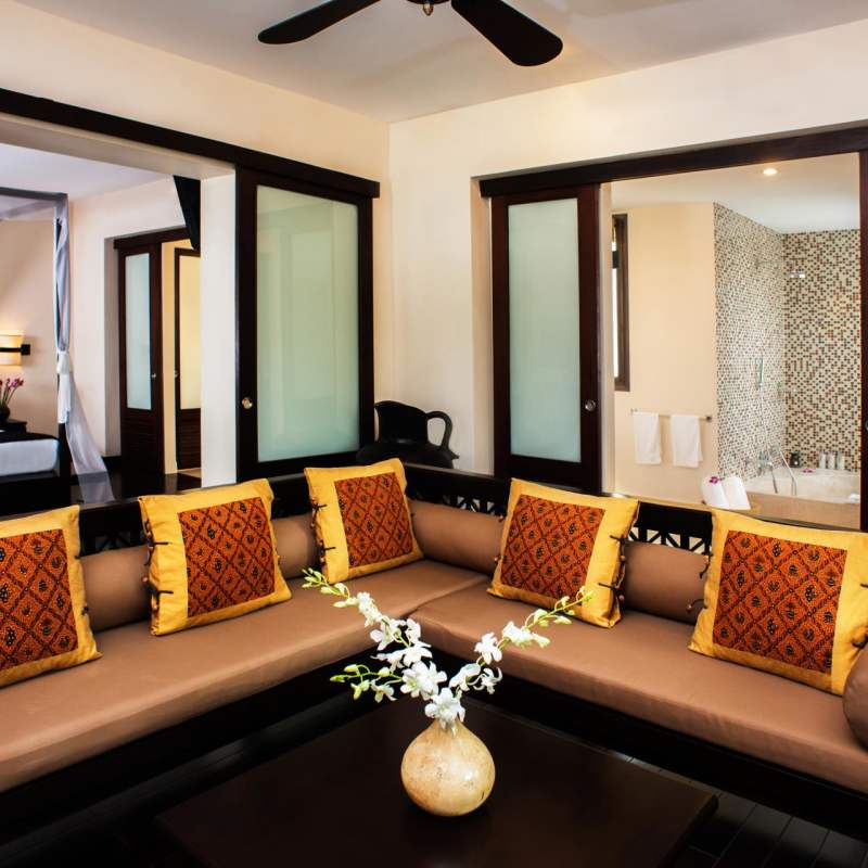 River View Suite Living Room - Anantara Hoi An