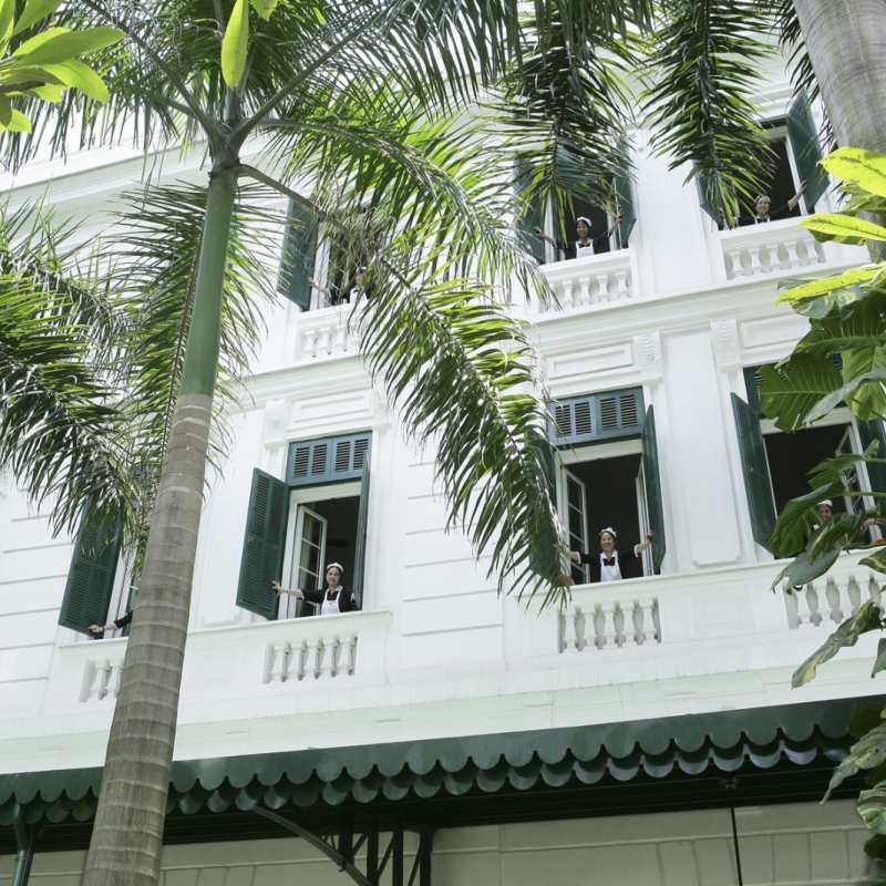 View to the bedrooms - Sofitel Metropole
