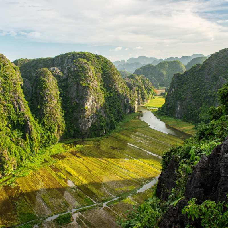 Countryside of Ninh Binh