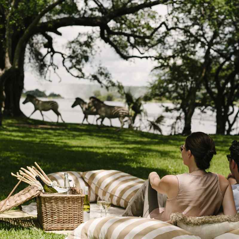 Picnic on grounds 