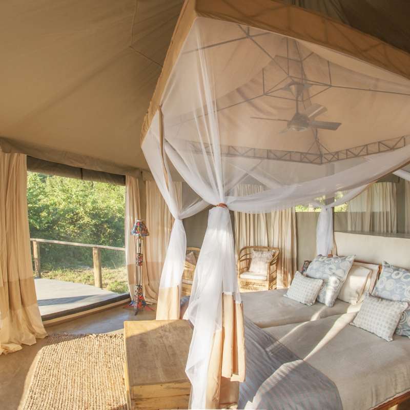 Bedroom - Three Rivers Camp