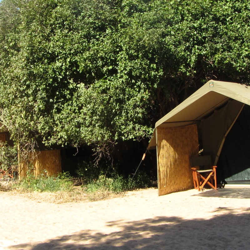 Tent frontage - Goliath Safari Camp