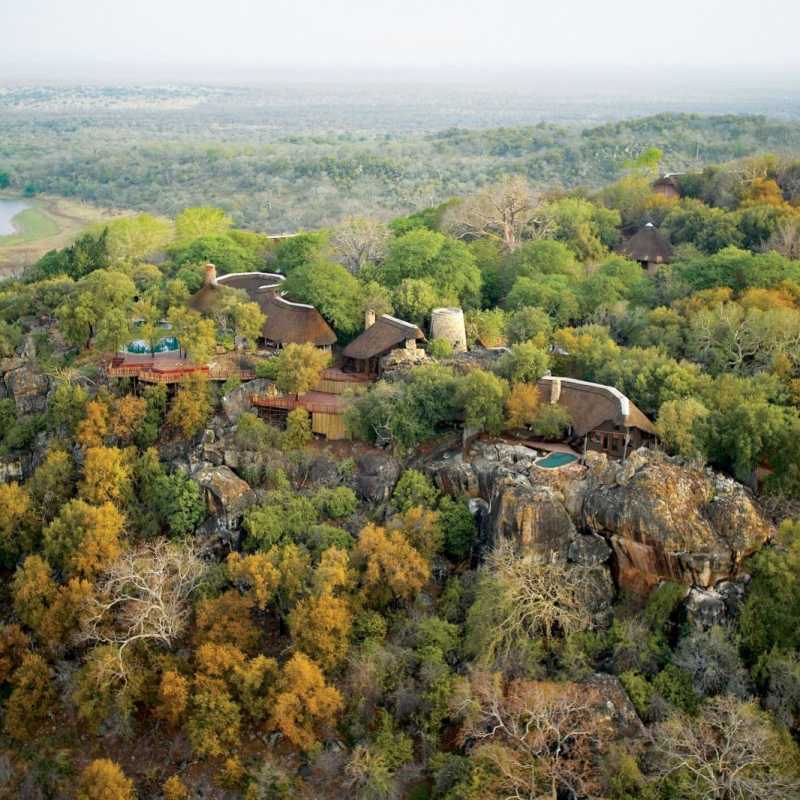 Singita Pamushana from the air - Family Holiday Off the Beaten Track in Zimbabwe