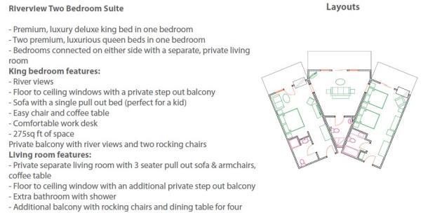 Two Bedroom Suite - 506 On the River Inn
