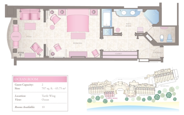 Ocean Room Floorplan 